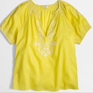 Yellow J.Crew Top / Size XS
